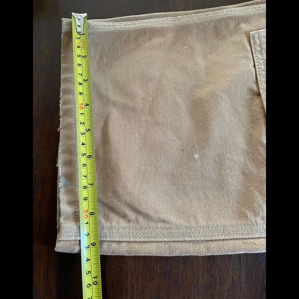 CARHARTT 62W DOUBLEFRONT CARPENTER UTILITY PANTS Size 34X28 - Picture 12 of 12